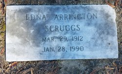 Edna <I>Arrington</I> Scruggs 