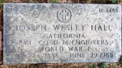 Joseph Wesley Hall 