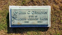 Julia C. <I>O'Sullivan</I> Bader 