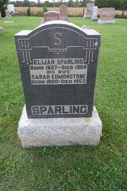 Sarah <I>Edmondstone</I> Sparling 