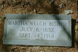 Martha <I>Welch</I> Bishop 