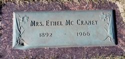 Ethel Velma <I>Bates</I> McCraney 