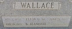 Elton DeWayne Wallace Sr.