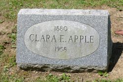 Clara E. <I>Stephenson</I> Apple 