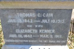 Elizabeth “Betty” <I>Kenner</I> Cain 