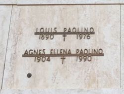 Mrs Agnes Mary <I>Ellena</I> Paolino 