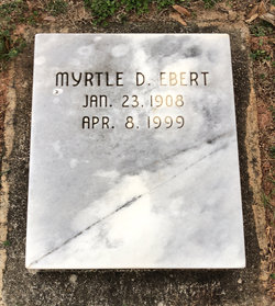 Myrtle <I>Dorsett</I> Ebert 