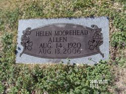 Helen Irene <I>Moorehead</I> Allen 