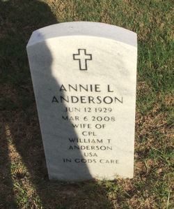 Annie L Anderson 