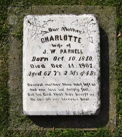 Charlotte Elizabeth <I>McKaughan</I> Parnell 