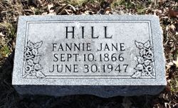 Fannie Jane <I>Castleman</I> Hill 