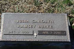 Julia Carolyn <I>Ramsey</I> Sieglitz-Burke 
