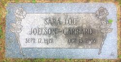 Sara Lou <I>Brentlinger</I> Garrard 