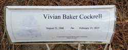 Vivian Jean <I>Baker</I> Cockrell 