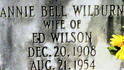 Annie Bell <I>Wilburn</I> Wilson 