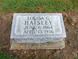 Louisa <I>Gross</I> Haisley 