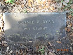 Pvt Lonnie R Byrd 