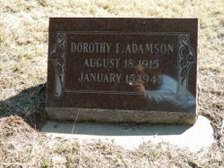Dorothy Adamson 