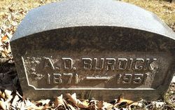 Arthur D Burdick 