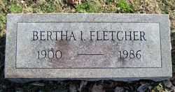 Bertha Ida <I>Howell</I> Fletcher 