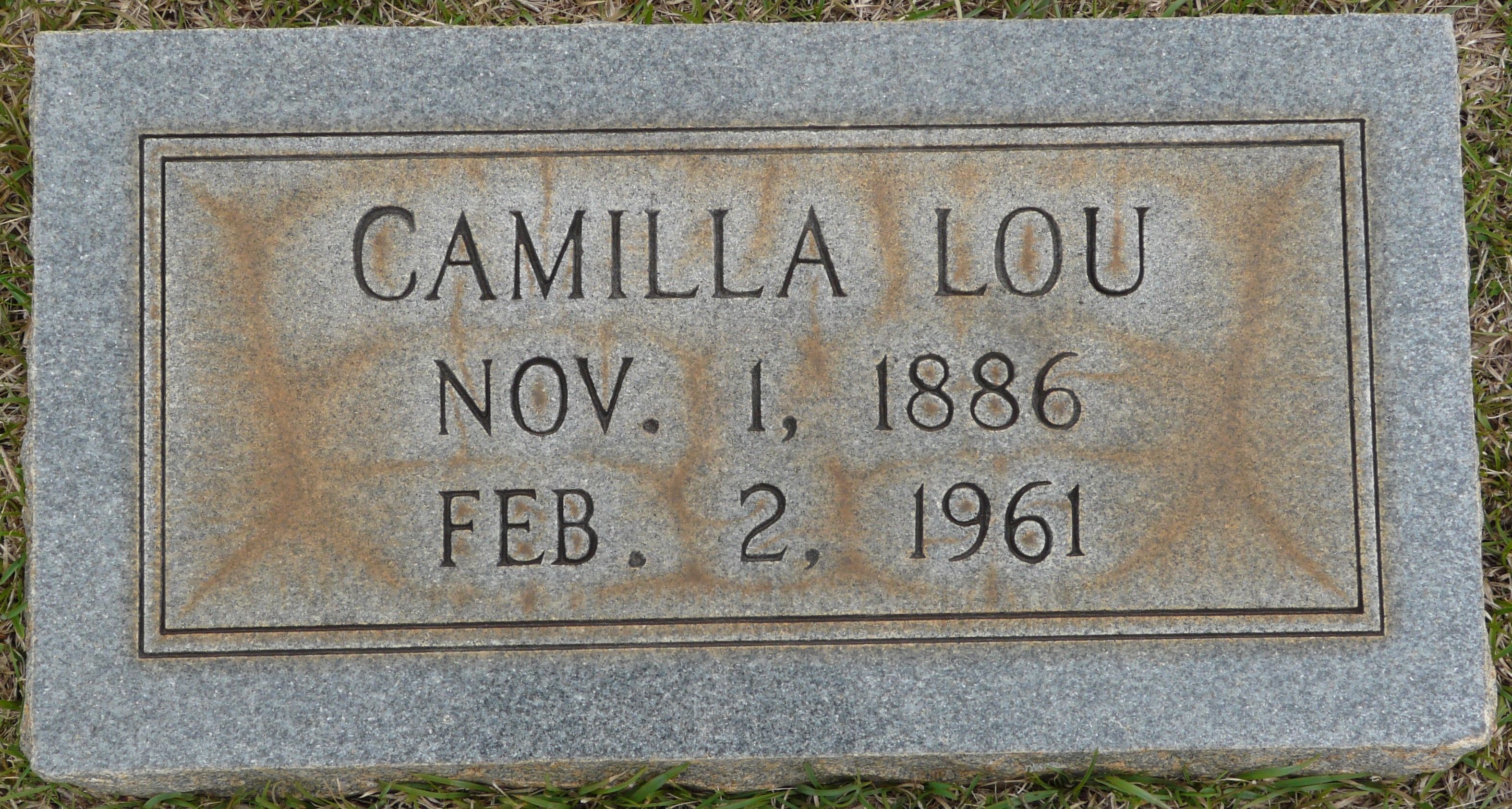 Camilla Lou Vaughan Hammond (1886-1961) - Mémorial Find a Grave