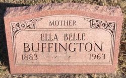 Ella Belle <I>Williams</I> Buffington 