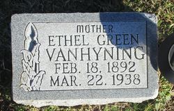 Ethel <I>Green</I> VanHyning 