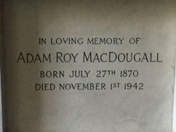 Adam Roy MacDougall 