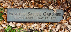 Frances <I>Salter</I> Gardner 