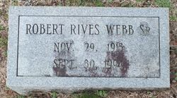 Robert Rives Webb Sr.
