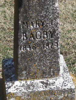 Mary M <I>Johnson</I> Bagby 