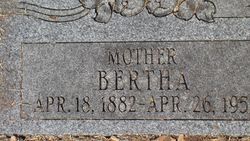 Alberta “Bertha” <I>Holland</I> Peters 