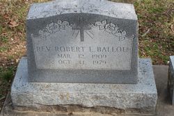 Rev Robert Lee Ballou 