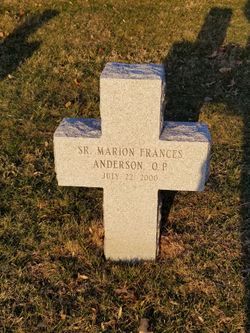 Sr Marion Frances Anderson 