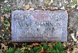 Sue “Susie” <I>Hill</I> Shannon 