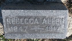 Malinda Rebecca <I>McConnell</I> Allen 