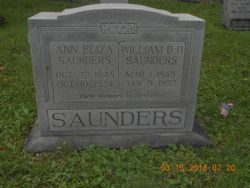 Ann Elizabeth <I>New</I> Saunders 