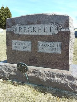 Myrtle F <I>James</I> Beckett 