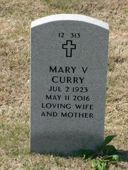 Mary Virginia <I>Patman</I> Curry 