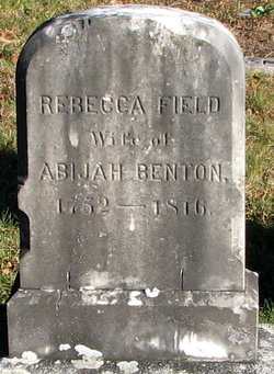 Rebecca <I>Field</I> Benton 