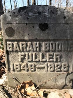 Sara Jane <I>Boone</I> Fuller 
