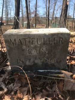 Mattie <I>Fuller</I> Cain 