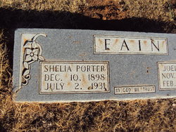 Shelia Mabel <I>Porter</I> Fain 