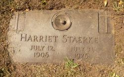 Harriet <I>Fero</I> Staerkel 