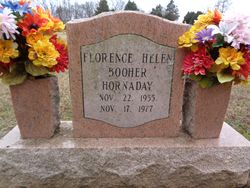 Florence Helen <I>Booher</I> Hornaday 