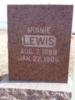 Minnie <I>Dennis</I> Lewis 