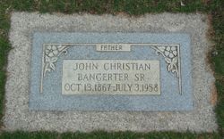 John Christian Bangerter Sr.