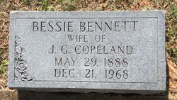 Bessie <I>Bennett</I> Copeland 