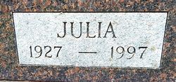 Julia <I>Keller</I> Eback 
