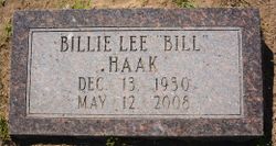 Billie Lee “Bill” Haak 